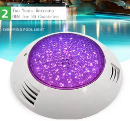 🌈✨ ¡Ilumina tu piscina con estilo y diversión! ✨🌈  💡 Lámpara de Piscina RGB - 54W 💡