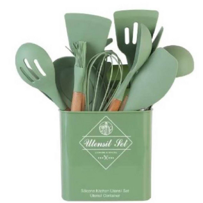 ✨Set de Utensilios de Cocina de Silicona: Estilo, Calidad y Funcionalidad en un Solo Pack✨